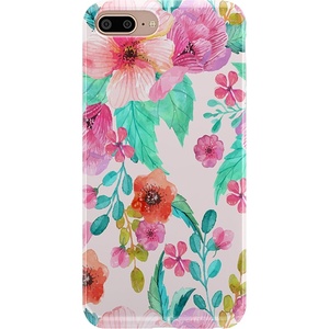 image:imageCasely iPhone 678 Plus Case  Veneta Tapestry  Grateful Dead Tie Dye  Classic Ultra Slim DesignOut And About  Light Pink Floral