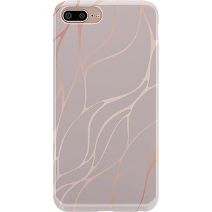 image:imageCasely iPhone 678 Plus Case  Veneta Tapestry  Grateful Dead Tie Dye  Classic Ultra Slim DesignPink and Gold Metallic Waves