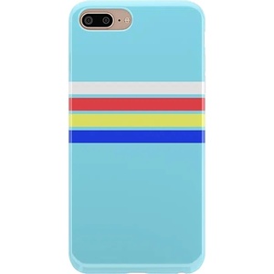 image:imageCasely iPhone 678 Plus Case  Veneta Tapestry  Grateful Dead Tie Dye  Classic Ultra Slim DesignTotally Groovy  Teal Rainbow Stripes Color Block