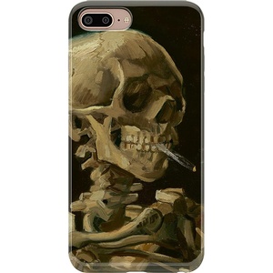 image:imageCasely iPhone 678 Plus Case  Veneta Tapestry  Grateful Dead Tie Dye  Classic Ultra Slim DesignVan Gogh  Skull of a Skeleton with Burning Cig