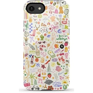 image:imageCasely iPhone SE 2020 amp 2022 Case  Id Pick You  Red Strawberry  Essential Slim DualLayer Protective DesignAll the Fun Things  Fun on Weekdays