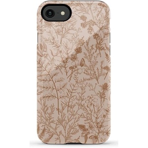 image:imageCasely iPhone SE 2020 amp 2022 Case  Id Pick You  Red Strawberry  Essential Slim DualLayer Protective DesignBeige Garden  Neutral Floral