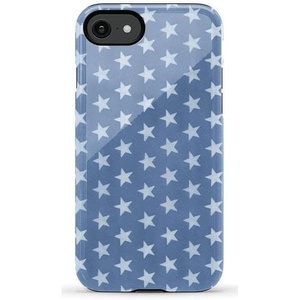 image:imageCasely iPhone SE 2020 amp 2022 Case  Id Pick You  Red Strawberry  Essential Slim DualLayer Protective DesignCoastal Blues  Denim Stars