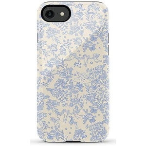 image:imageCasely iPhone SE 2020 amp 2022 Case  Id Pick You  Red Strawberry  Essential Slim DualLayer Protective DesignCupids Canvas  Periwinkle Floral