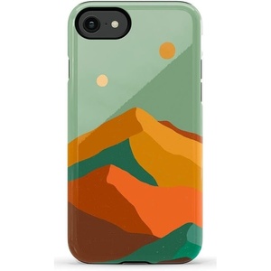 image:imageCasely iPhone SE 2020 amp 2022 Case  Id Pick You  Red Strawberry  Essential Slim DualLayer Protective DesignEndless Peaks  Colorblock Mountain