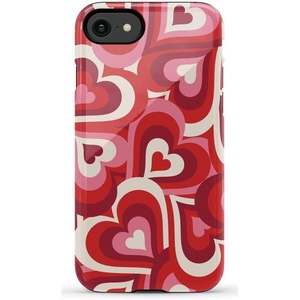 image:imageCasely iPhone SE 2020 amp 2022 Case  Id Pick You  Red Strawberry  Essential Slim DualLayer Protective DesignLove Song Remix  Ombre Hearts
