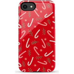 image:imageCasely iPhone SE 2020 amp 2022 Case  Id Pick You  Red Strawberry  Essential Slim DualLayer Protective DesignPeppermint Kiss  Candy Cane