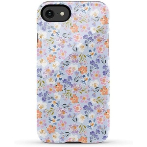 image:imageCasely iPhone SE 2020 amp 2022 Case  Id Pick You  Red Strawberry  Essential Slim DualLayer Protective DesignPoppy Meadows  Pastel Floral