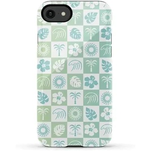 image:imageCasely iPhone SE 2020 amp 2022 Case  Id Pick You  Red Strawberry  Essential Slim DualLayer Protective DesignPura Vida  Coastal Checkers
