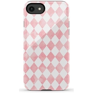 image:imageCasely iPhone SE 2020 amp 2022 Case  Id Pick You  Red Strawberry  Essential Slim DualLayer Protective DesignQueen of Diamonds  Pink Watercolor