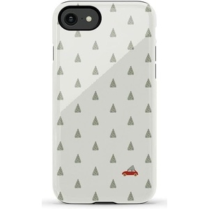 image:imageCasely iPhone SE 2020 amp 2022 Case  Id Pick You  Red Strawberry  Essential Slim DualLayer Protective DesignRockin Around  Christmas Tree