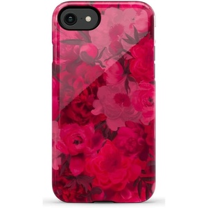 image:imageCasely iPhone SE 2020 amp 2022 Case  Id Pick You  Red Strawberry  Essential Slim DualLayer Protective DesignRomance Novel  Moody Floral