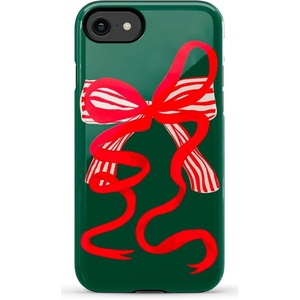 image:imageCasely iPhone SE 2020 amp 2022 Case  Id Pick You  Red Strawberry  Essential Slim DualLayer Protective DesignSantas Favorite  Holiday Bow