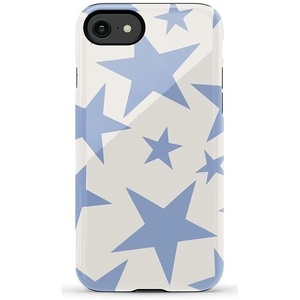 image:imageCasely iPhone SE 2020 amp 2022 Case  Id Pick You  Red Strawberry  Essential Slim DualLayer Protective DesignStars Align  Blue  White Stars