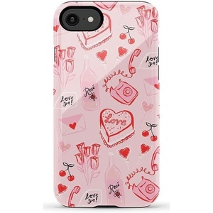 image:imageCasely iPhone SE 2020 amp 2022 Case  Id Pick You  Red Strawberry  Essential Slim DualLayer Protective DesignThats Amore  Valentines