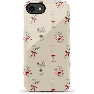 image:imageCasely iPhone SE 2020 amp 2022 Case  Id Pick You  Red Strawberry  Essential Slim DualLayer Protective DesignTini  Kitty and Vibe Holiday