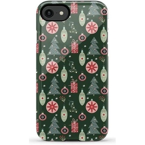 image:imageCasely iPhone SE 2020 amp 2022 Case  Id Pick You  Red Strawberry  Essential Slim DualLayer Protective DesignTinsel Town  Christmas Ornament