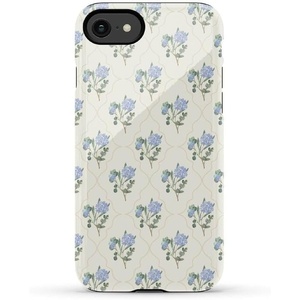 image:imageCasely iPhone SE 2020 amp 2022 Case  Id Pick You  Red Strawberry  Essential Slim DualLayer Protective DesignVintage Garden  Blue Hydrangea