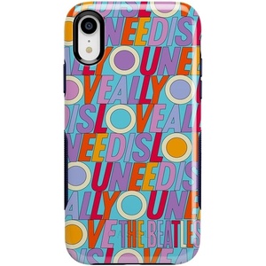 image:imageCasely iPhone XR Case  Peace Out  Groovy Peace Sign  Bold Protective DesignBeatles  All You Need Is Love
