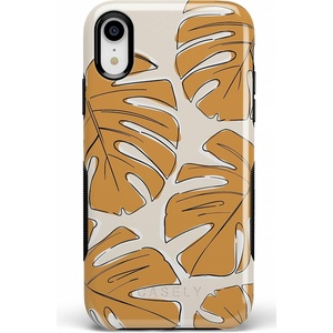 image:imageCasely iPhone XR Case  Peace Out  Groovy Peace Sign  Bold Protective DesignIsland Time  Tropical Leaves Floral