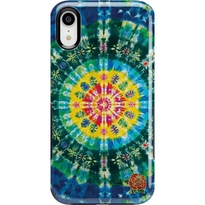 image:imageCasely iPhone XR Case  Peace Out  Groovy Peace Sign  Bold Protective DesignVeneta Tapestry  Grateful Dead Tie Dye