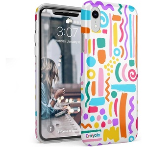 image:imageCasely iPhone XR Case  Subtle Blush  White and Pink Marble  Classic Ultra Slim DesignMake Your Mark  Crayola Paint