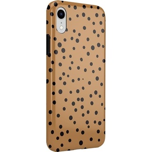 image:imageCasely iPhone XR Case  Subtle Blush  White and Pink Marble  Classic Ultra Slim DesignSpot On  Dotted Animal