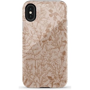 image:imageCasely iPhone XXS Case  Blue Stripes  Sunday Best  Essential Slim DualLayer Protective DesignBeige Garden  Neutral Floral
