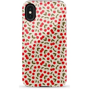 image:imageCasely iPhone XXS Case  Blue Stripes  Sunday Best  Essential Slim DualLayer Protective DesignCherry on Top  Red Cherries
