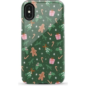 image:imageCasely iPhone XXS Case  Blue Stripes  Sunday Best  Essential Slim DualLayer Protective DesignEverything Nice  Gingerbread