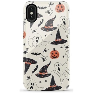image:imageCasely iPhone XXS Case  Blue Stripes  Sunday Best  Essential Slim DualLayer Protective DesignFeeling Witchy  Haunted Halloween