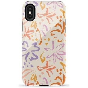 image:imageCasely iPhone XXS Case  Blue Stripes  Sunday Best  Essential Slim DualLayer Protective DesignHibiscus Blooms  Hawaiian Floral