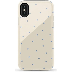image:imageCasely iPhone XXS Case  Blue Stripes  Sunday Best  Essential Slim DualLayer Protective DesignIm Yours  Tiny Hearts