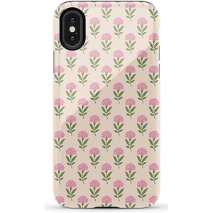 image:imageCasely iPhone XXS Case  Blue Stripes  Sunday Best  Essential Slim DualLayer Protective DesignJennas Flowers  Fun on Weekdays