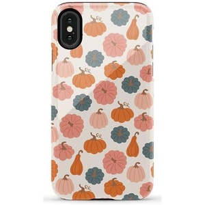 image:imageCasely iPhone XXS Case  Blue Stripes  Sunday Best  Essential Slim DualLayer Protective DesignOh My Gourd  Pumpkin Patch