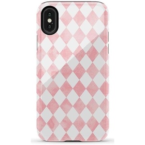 image:imageCasely iPhone XXS Case  Blue Stripes  Sunday Best  Essential Slim DualLayer Protective DesignQueen of Diamonds  Pink Watercolor