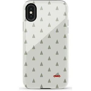 image:imageCasely iPhone XXS Case  Blue Stripes  Sunday Best  Essential Slim DualLayer Protective DesignRockin Around  Christmas Tree