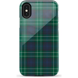 image:imageCasely iPhone XXS Case  Blue Stripes  Sunday Best  Essential Slim DualLayer Protective DesignSpruce  Kitty and Vibe Holiday