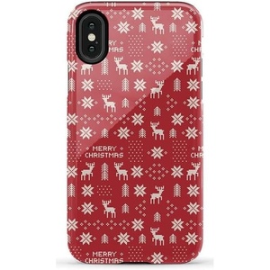 image:imageCasely iPhone XXS Case  Blue Stripes  Sunday Best  Essential Slim DualLayer Protective DesignStocking Stuffer  Christmas Knit