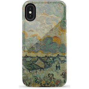 image:imageCasely iPhone XXS Case  Blue Stripes  Sunday Best  Essential Slim DualLayer Protective DesignVan Gogh  Reminiscence of Vincent