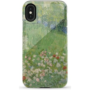 image:imageCasely iPhone XXS Case  Blue Stripes  Sunday Best  Essential Slim DualLayer Protective DesignVan Gogh  Vincents Admired Garden