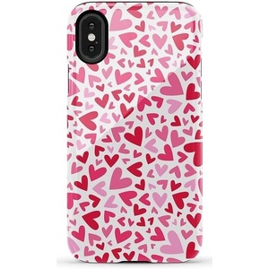 image:imageCasely iPhone XXS Case  Blue Stripes  Sunday Best  Essential Slim DualLayer Protective DesignXOXO  Candy Hearts