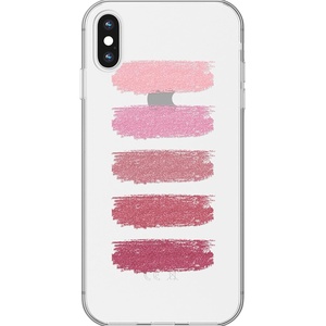 image:imageCasely iPhone XXS Case  Other Side  Holographic Metallic Stained Glass Marble  Classic Ultra Slim DesignInsta Famous Makeup Swatch