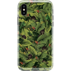 image:imageCasely iPhone XXS Case  Other Side  Holographic Metallic Stained Glass Marble  Classic Ultra Slim DesignSneaky Monkeys  Frida Kahlo Jungle Floral