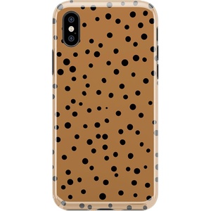 image:imageCasely iPhone XXS Case  Other Side  Holographic Metallic Stained Glass Marble  Classic Ultra Slim DesignSpot On  Dotted Animal