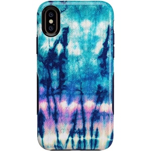 image:imageCasely iPhone XXS Case  Stuck on U  Festival Sticker Floral  Bold Protective DesignDo or Dye Acid Wash Tie Dye