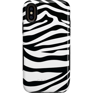 image:imageCasely iPhone XXS Case  Stuck on U  Festival Sticker Floral  Bold Protective DesignInto the Wild  Zebra