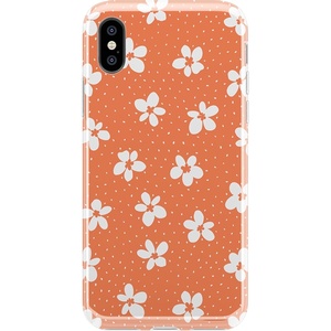 image:imageCasely iPhone Xs Max Case  As if  Light Purple Plaid  Classic Ultra Slim DesignFlower My World  Burnt Orange Floral
