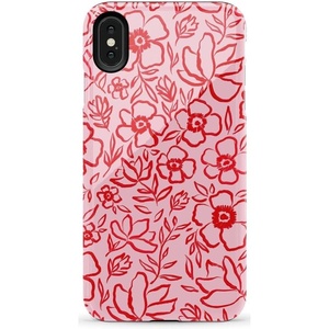 image:imageCasely iPhone Xs Max Case  Botanical Blooms  Floral Patchwork  Essential Slim DualLayer Protective DesignBlush Garden  Floral Doodle
