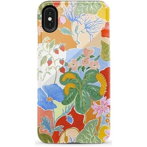 image:imageCasely iPhone Xs Max Case  Botanical Blooms  Floral Patchwork  Essential Slim DualLayer Protective DesignBotanical Blooms  Floral Patchwork